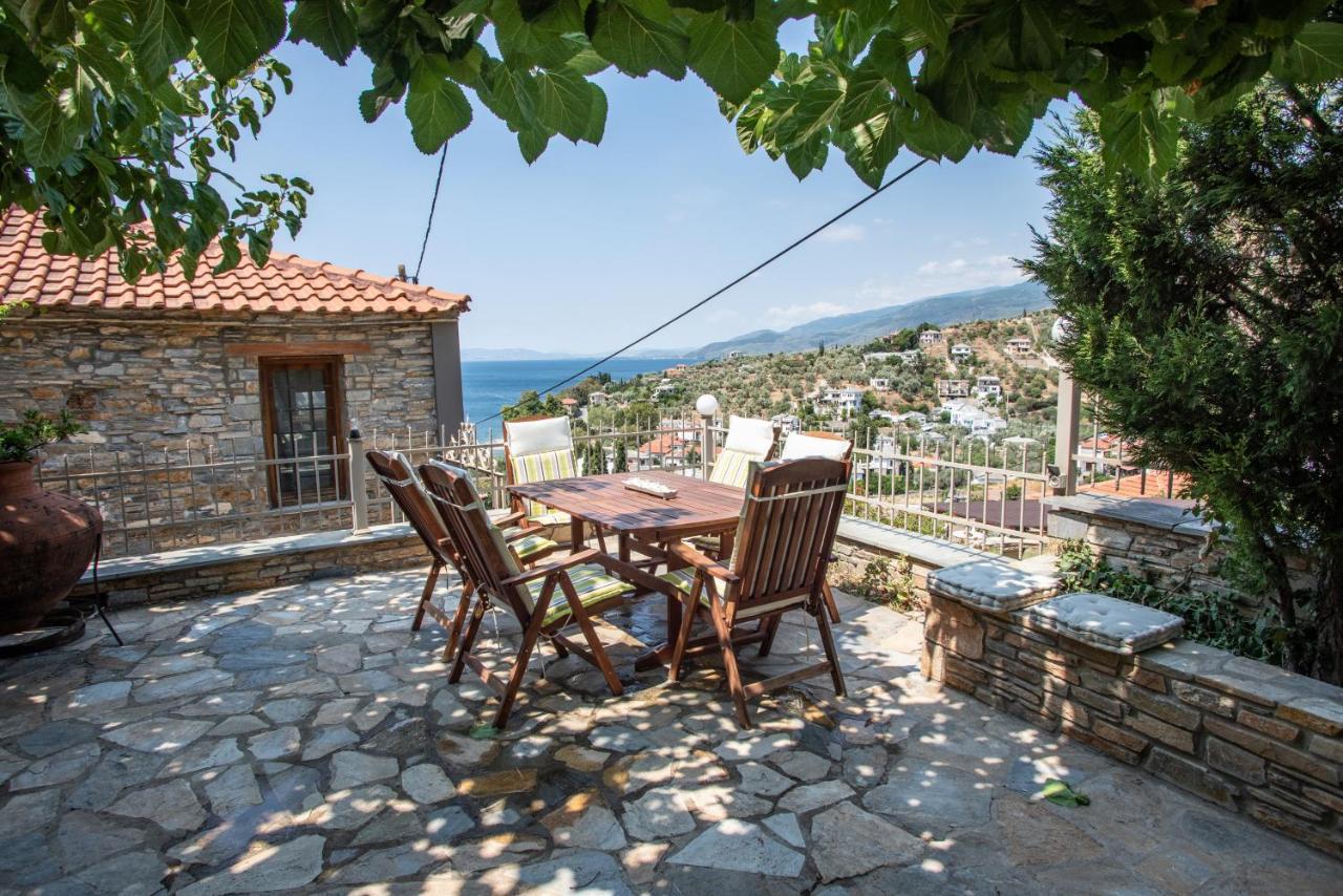 Vila ¨Με Θέα Το Ηλιοβασίλεμα¨ Áfissos Exteriér fotografie